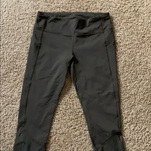 Lululemon Pace Rival Crop (Olive Green)